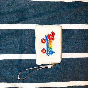 Retro Rainbow Coach Mini Wrislet